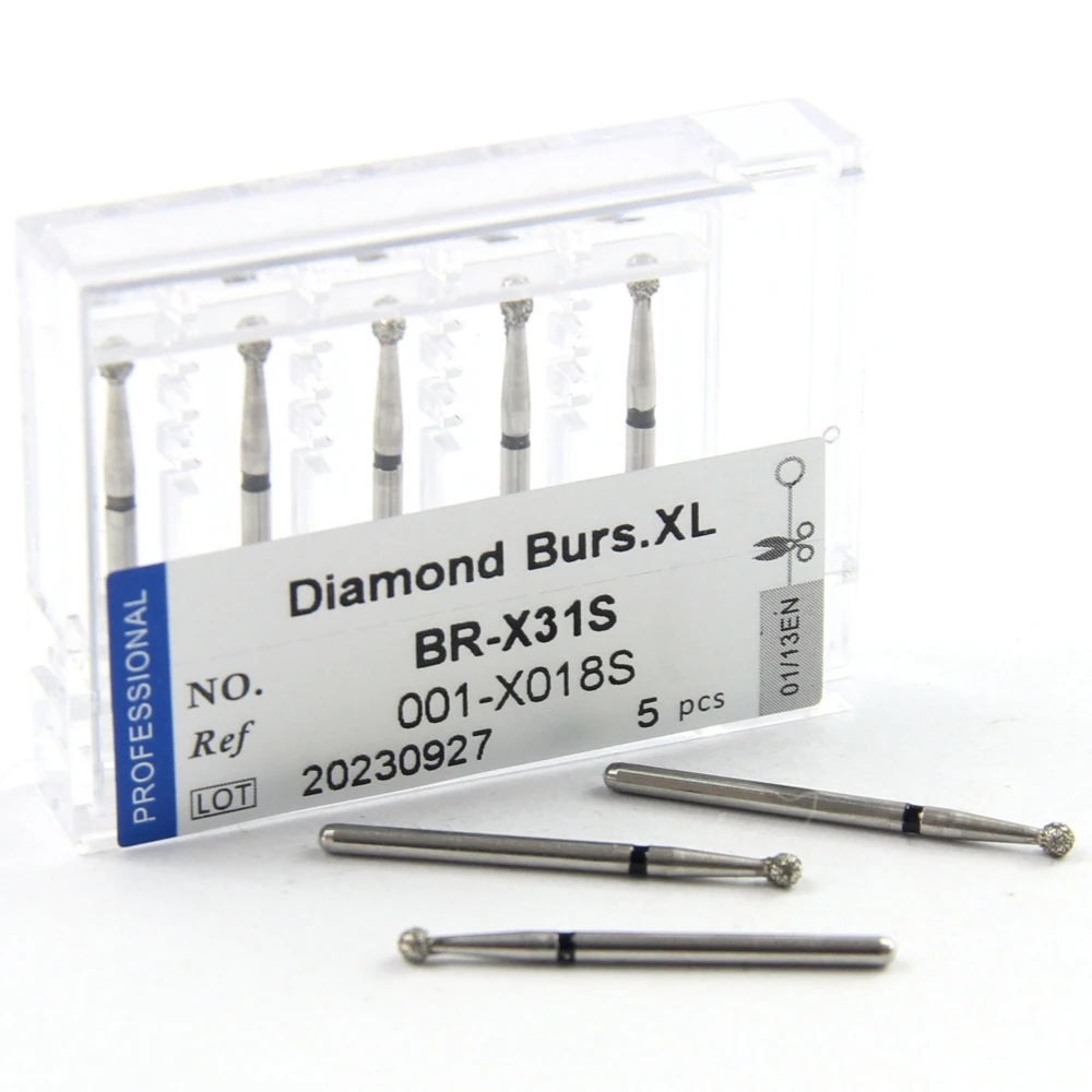 Dental Diamond Burs FG Surgical XL 316 25mm Drill Polishing Burs For High Speed Handpiece Dentist Tool 10 pieces