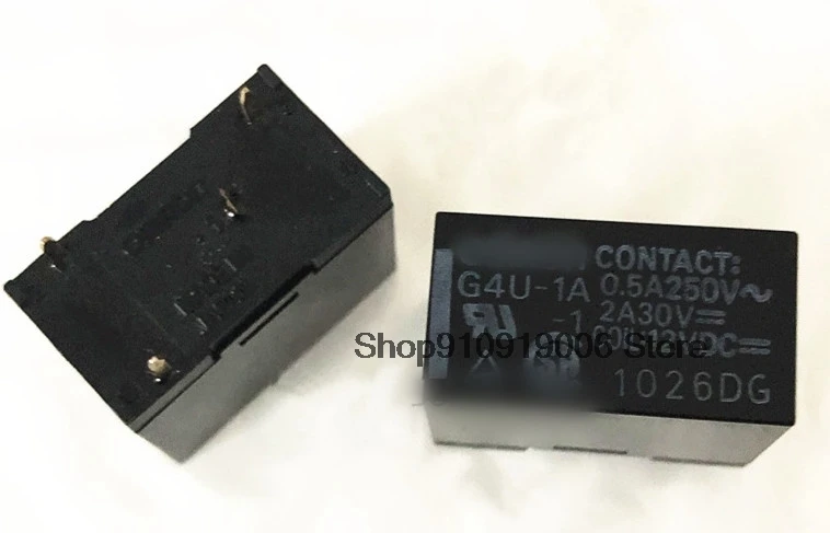 

New original 10pcs G4U-1A G4U-1A-12v G4U-1A-1 12VDC G4U-1A-1-12V 2A 30v 4PIN