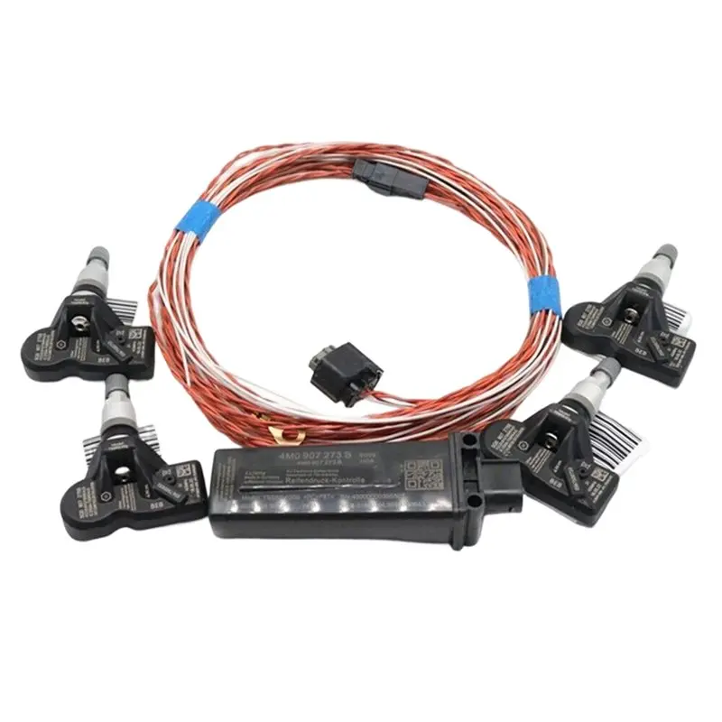 

TPMS Tire Pressure Sensor Module+ Wire Monitor System(5Q0907273B+ 5Q0907275B) For VW Panamera Vehicle