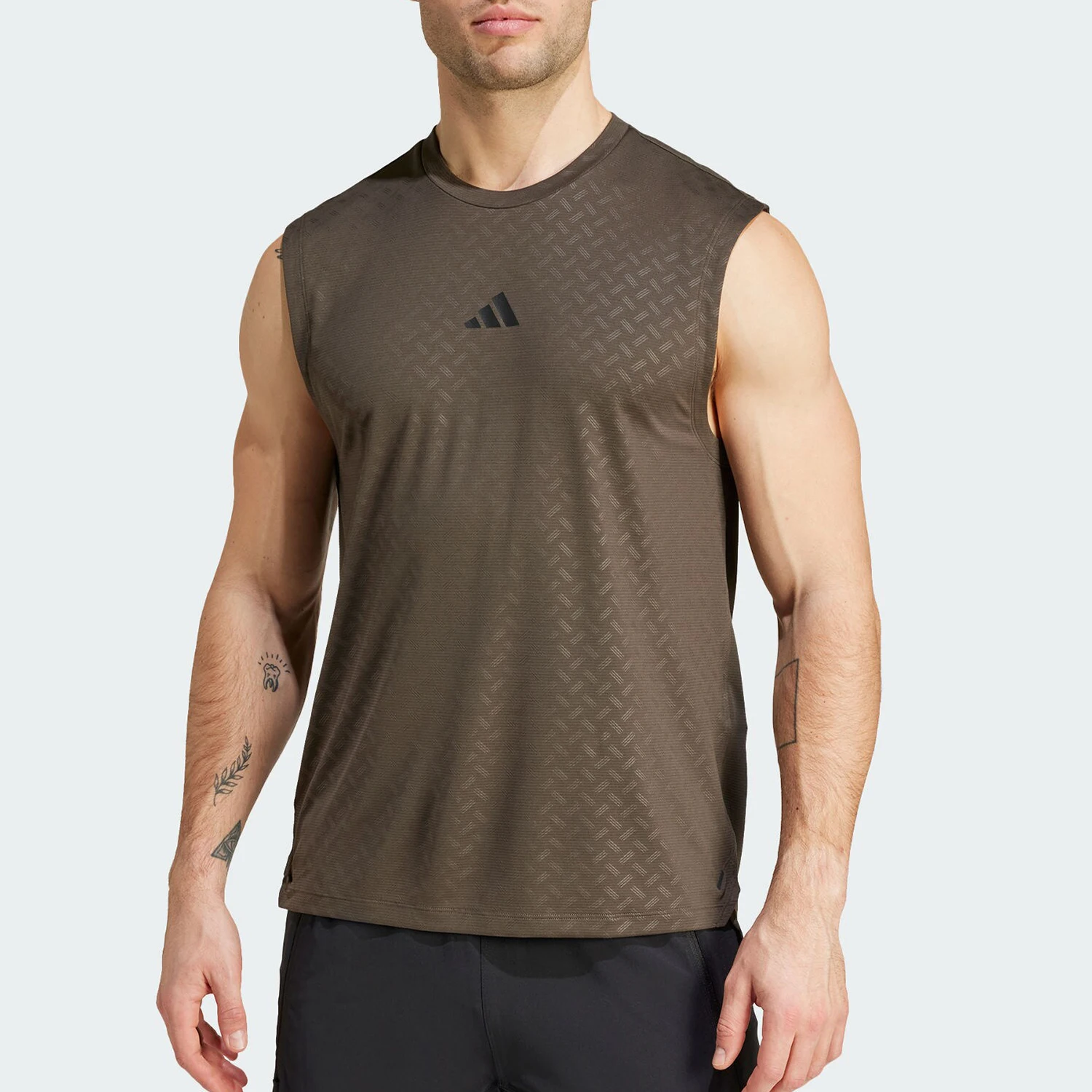 سترة Adidas الرسمية الأصلية POWER TANK للرجال للرياضة واللياقة البدنية بدون أكمام JD8457