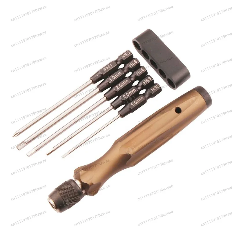 5Pcs Hardened Steel Metric Hex Screwdriver Set for RC Drone Helicopter Vehicle Repair Hand Tools