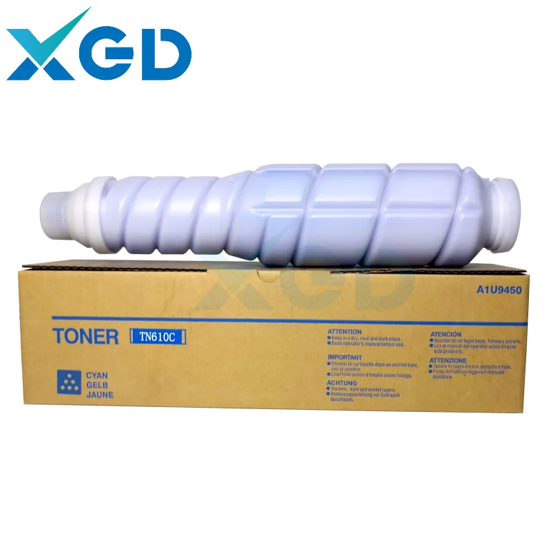 TN610 Toner Cartridge For Konica Minolta Bizhub C5500 C6500 5500 6500 CMYK Color Toner