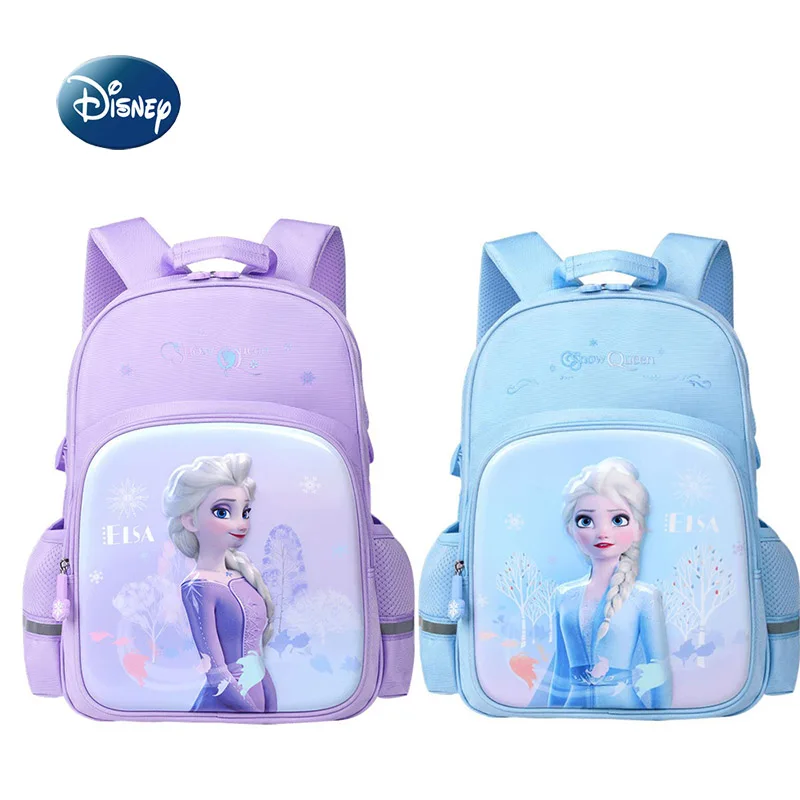 Disney genuine student schoolbags for girls in grades 1 to 3, high-quality children\'s burden-reducing backpacks as gifts