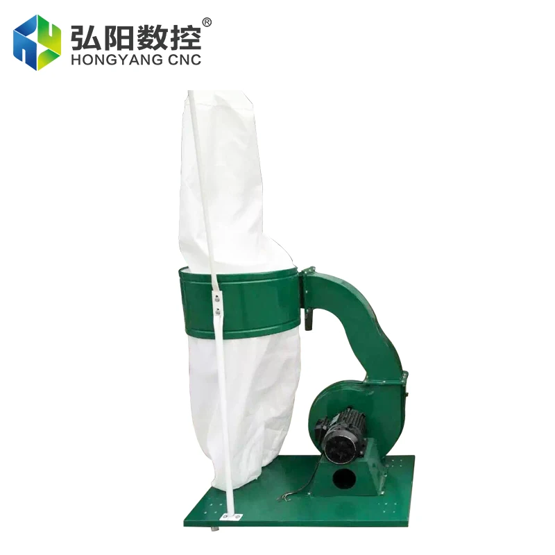 HYCNC engraving machine vacuum cleaner woodworking double cylinder bag vacuum cleaner mobile bag vacuum cleaner dust collector