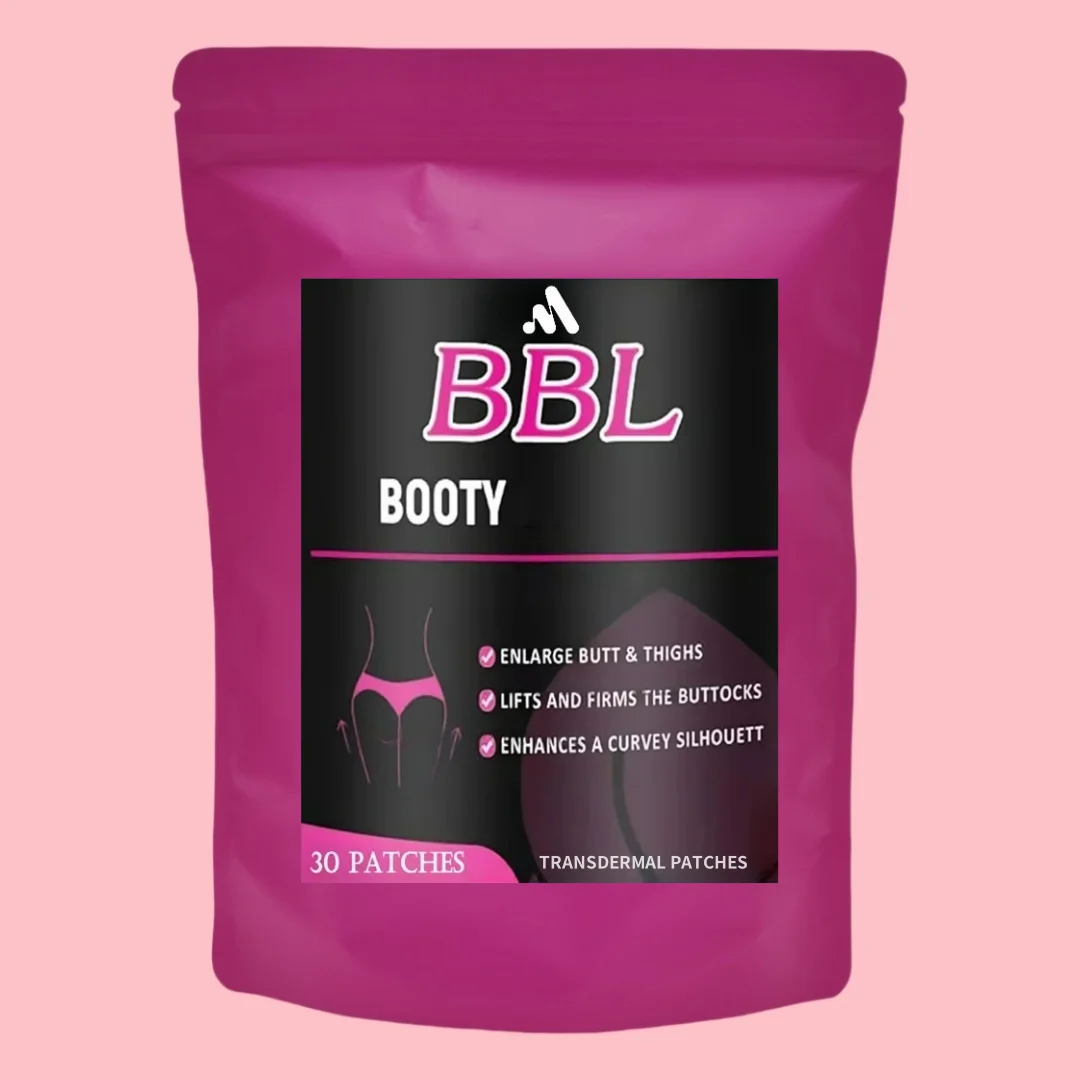 

30 Patches Curve Butt Enhancement Transdermal Patches Butt Enhancer Glute Growth - for Bigger Butt Fast