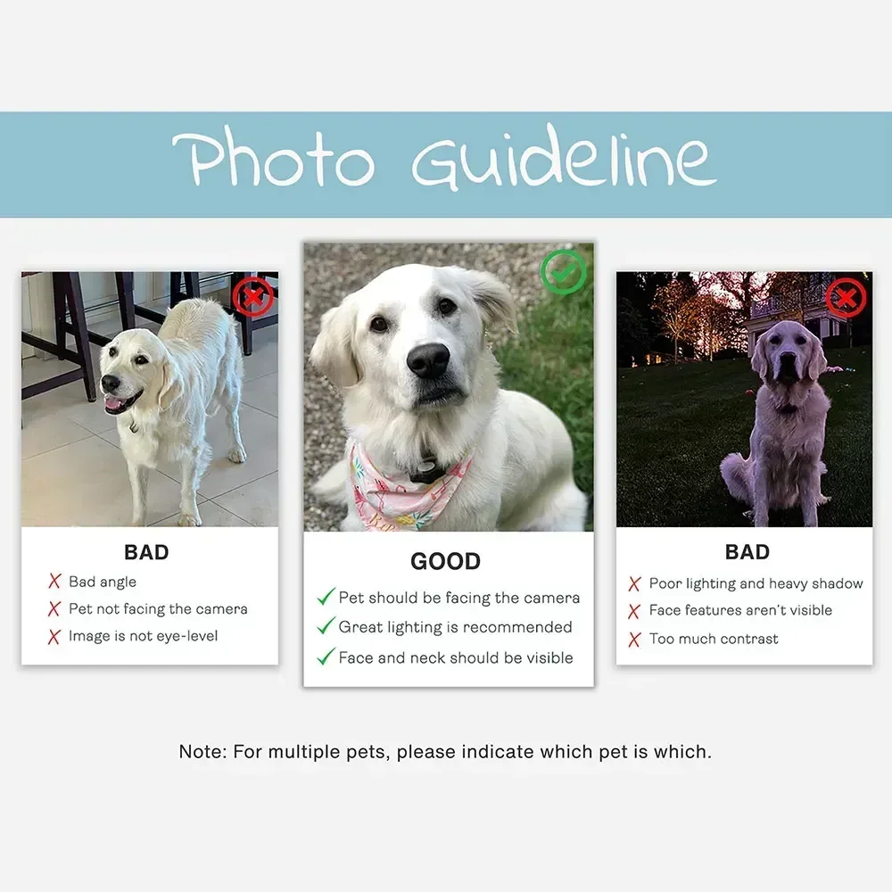 لون مخصص الحيوانات الأليفة صورة شخصية المشارك هدية الكريسماس قماش اللوحة الحيوان الكلب الفن طباعة جدار صورة غرفة المعيشة ديكور