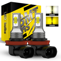 BMTxms 2Pcs H11 H8 H10 9005 HB3 9006 HB4 LED Bulb Car Fog Light DRL Lamp Canbus For Honda Civic Insight Accord Fit Jazz CR-V CRZ