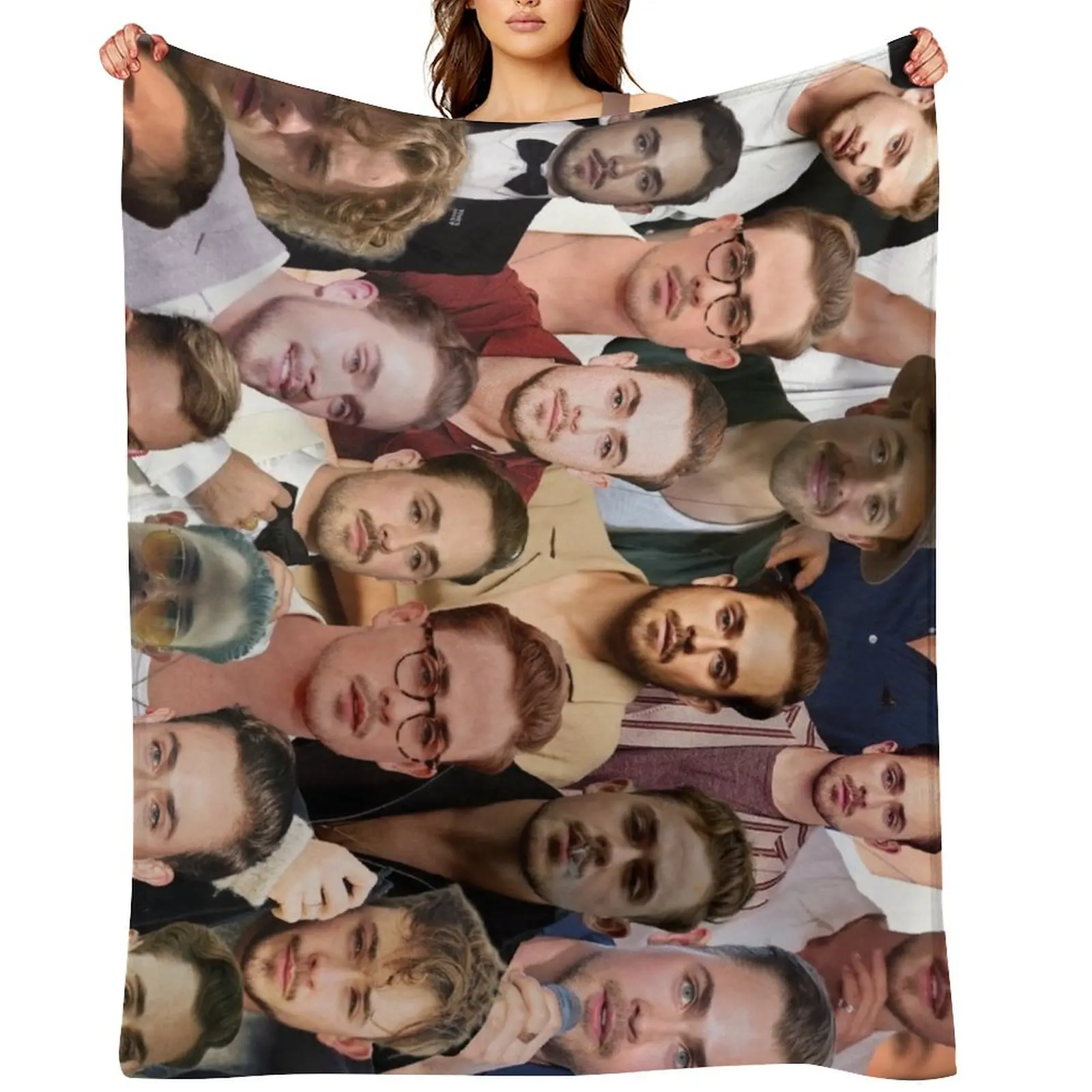 Dacre Montgomery Photo Collage Throw Blanket heavy to sleep Giant Sofa Decorative Throw Flannels Blankets
