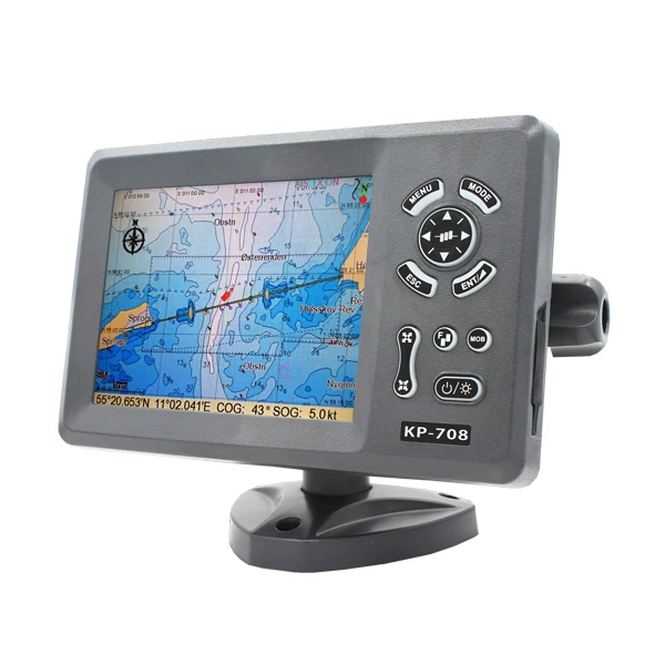 

KP-708 Плоттер GPS-карт морской электроники (внутренняя GPS-антенна)