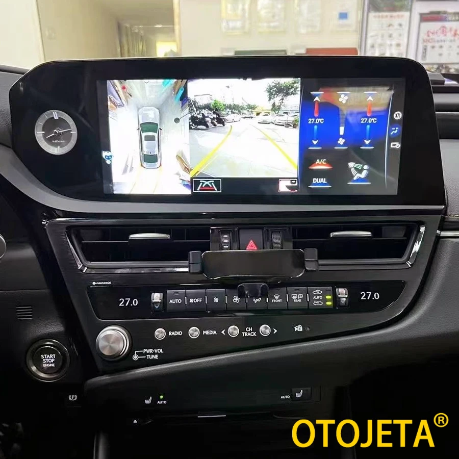 12.3inch Android Screen For Lexus ES300H ES350H ES300 ES330 ES350 2022 GPS Carplay Stereo Car Multimedia Video Player Navigation