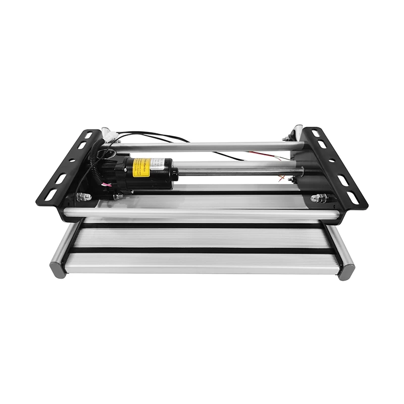 

CAPEXRV RV Electric Step With LED Light Aluminum Alloy Folding Single Ladder Load 200KG For RV Travel Trailer Entry Doorway
