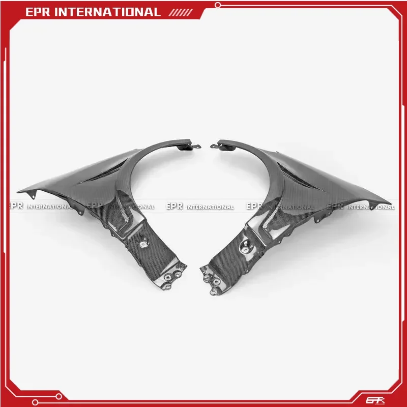 

Carbon Fiber for Toyota Yaris GR GXPA16 EPA Type Front Fender Finish Arch Flare Glossy Fibre Vent Exterior Parts Wheel Cover