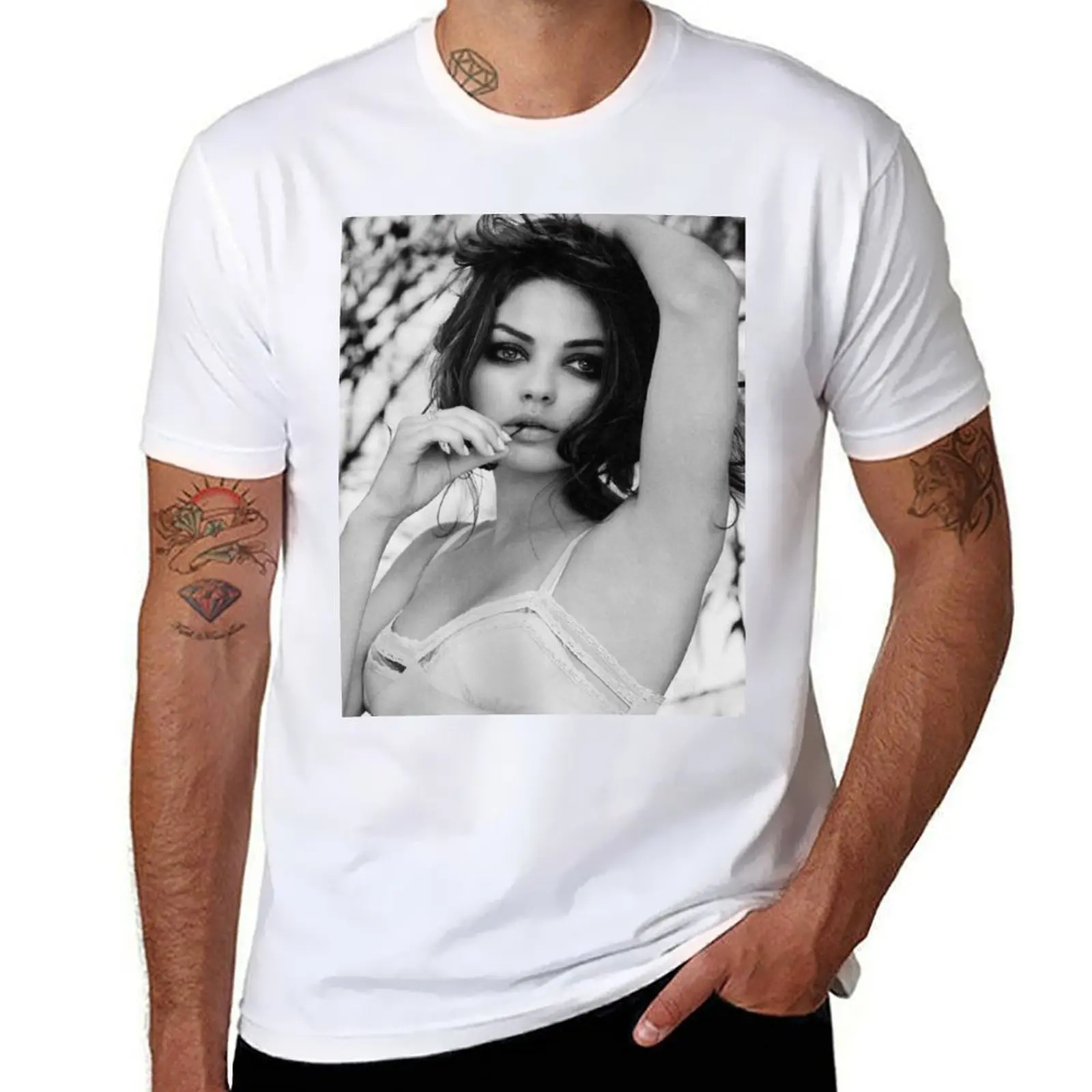 

Mila Kunis T-Shirt g man t shirts for men t shirts designer t shirts with prints T-Shirt