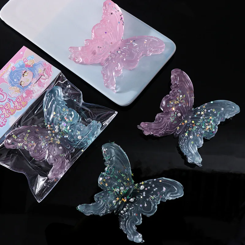 Luminous Butterfly Pinch Slow Rebound  Decompression Toy Stress Relief Party Antistress Rising Toys For Adult Kids Squeeze Toys