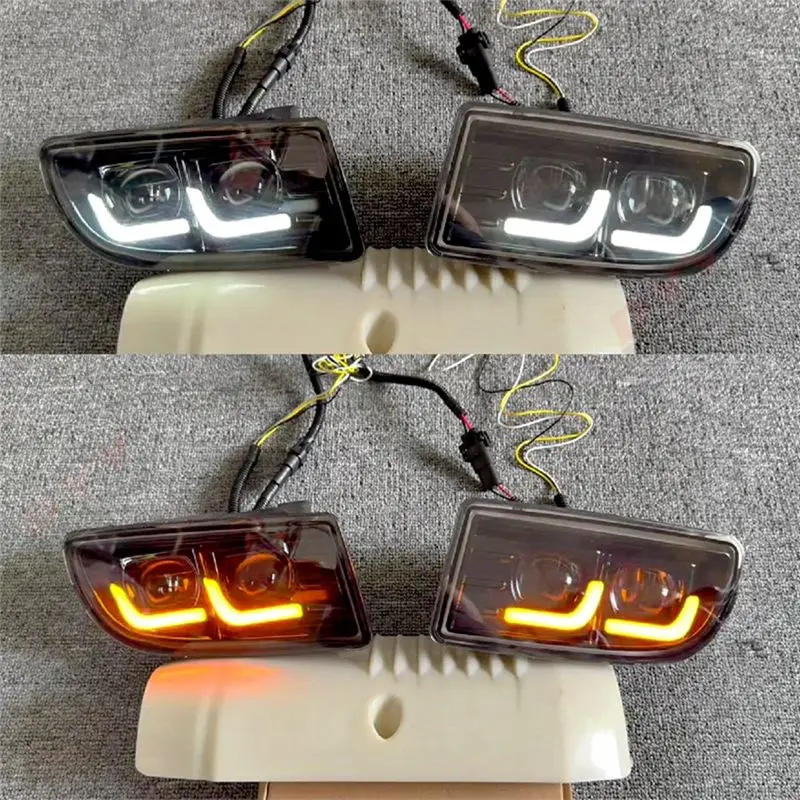 Ingenious-Daytime Running Light& Fog Lamp Turn Signal Light For Toyota Land Cruiser 100 LC100 UZJ100 FZJ10 1998-2007