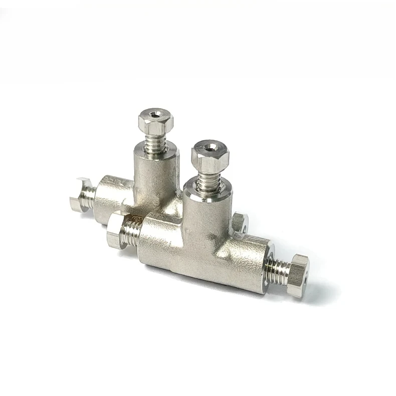 

1/16 Inch Screw Tee Stainless Steel Instrument Screw Joint HPLC