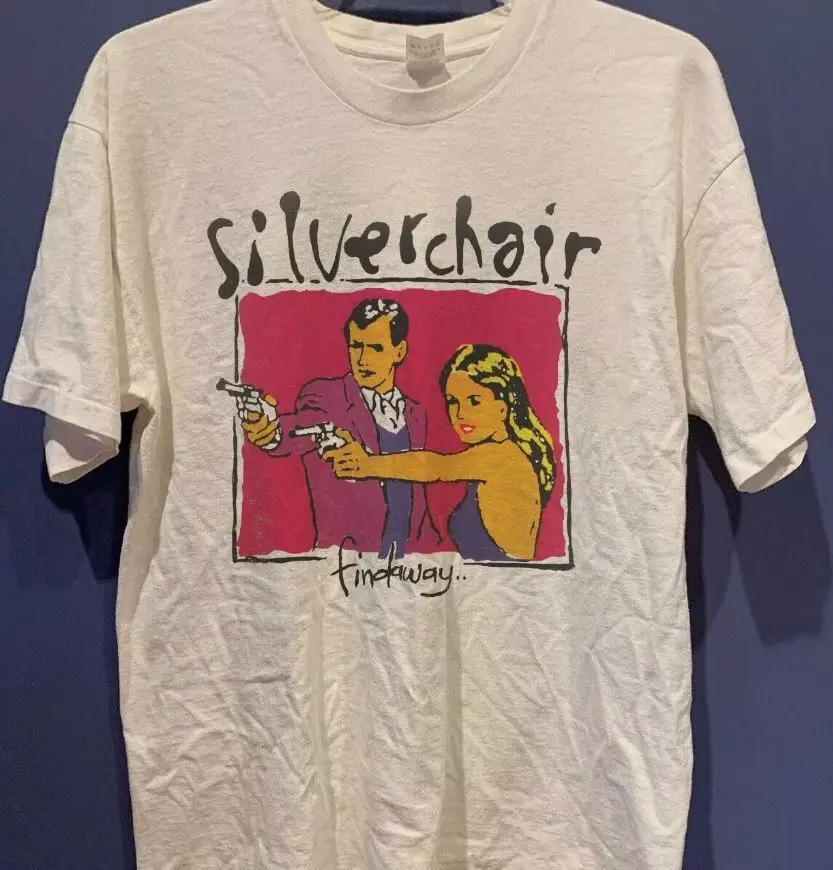 Silverchair band Findaway White short sleeve T shirt classic style