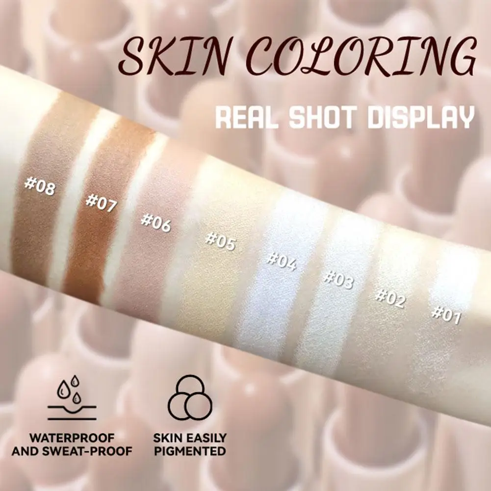 Evidenziatore Contouring Stick 2 In 1 Concealer Highlight Shadow Face Contouring Makeup Concealer Stick Korea Makeup Pen