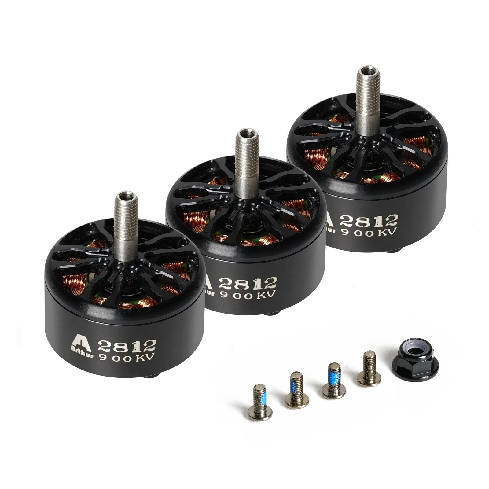 

4PCS FLASHHOBBY A2812 2812 900KV 3-6S Brushless Motor for RC Multirotor Airplane 7" 8" 9" FPV Long Range Drones DIY Parts