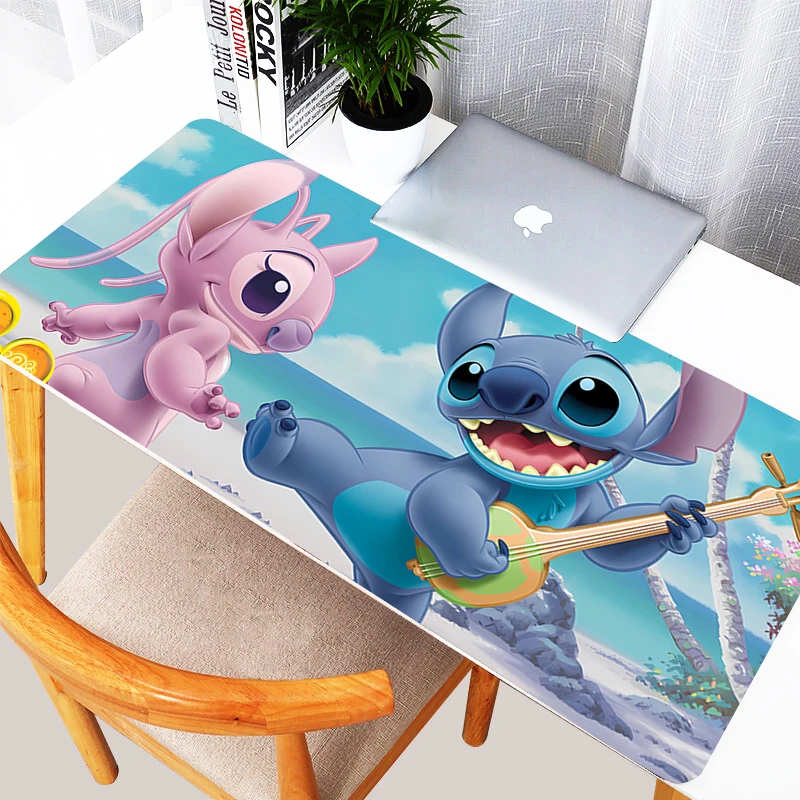 

Kawaii Stitch Mouse Pad Gamers Large Computer Extended Game Mousepad Desk Mat Keyboard Rubber Durable home New Carpet