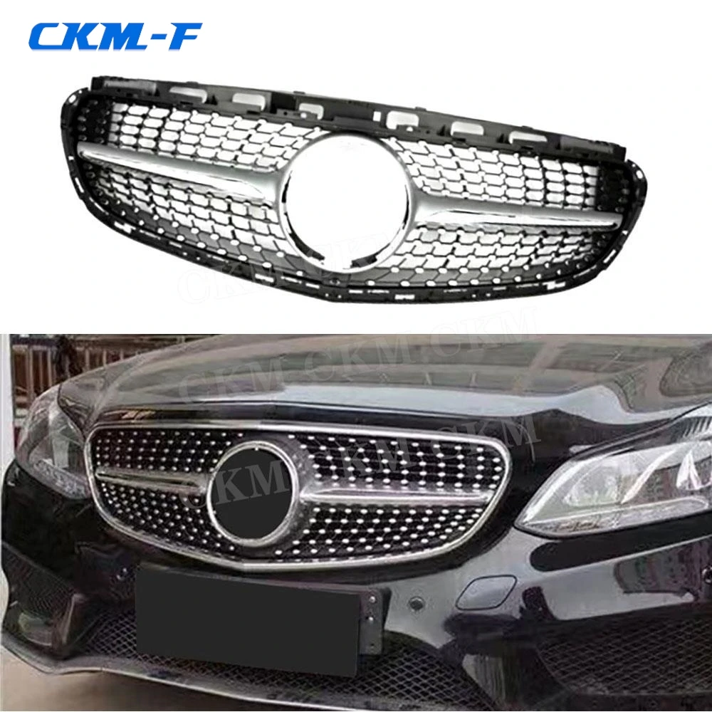 

ABS Bodykits Front Bumper Racing Grills Upper Grille Car Accessories For Benz E Class W212 E250 E300 2013 2014 2015