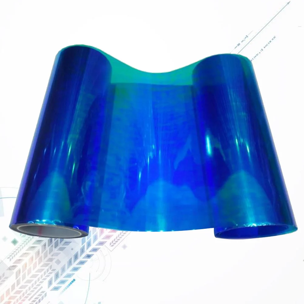 

Dark Blue Car Headlight Film Premium PVC Eco-Friendly Stretchable Protective Sticker Air Bubble Release Headlight Decal