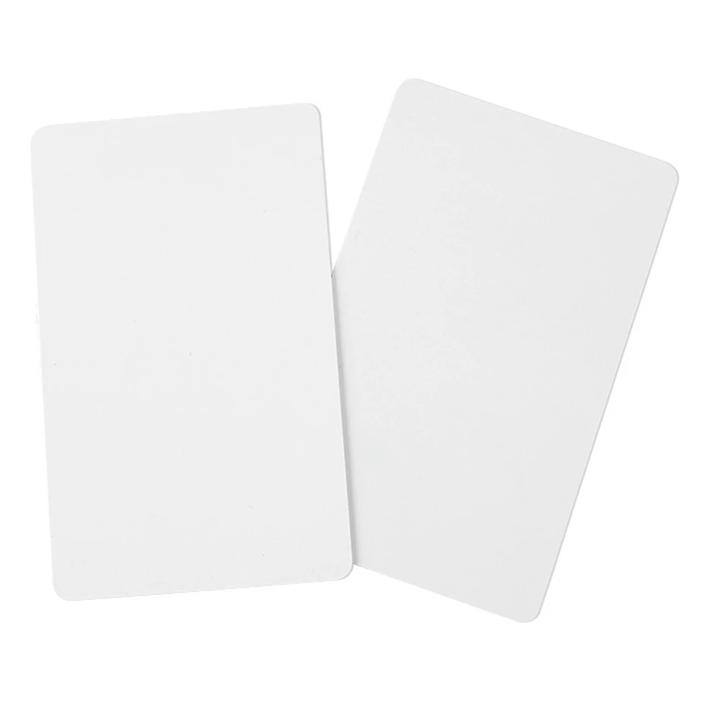 10pcs White Card Ntag215 Blank Writeable Contactless For Door Access System Attendance Logistics Security