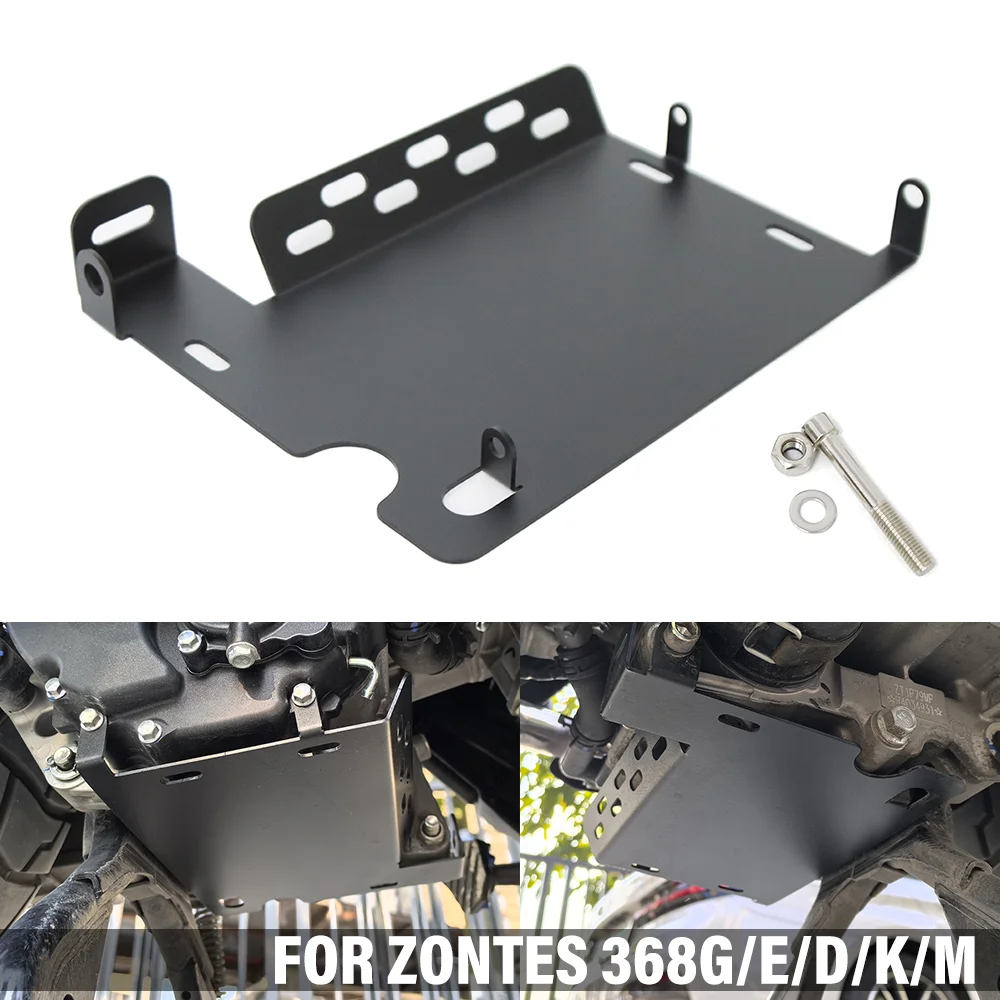 

Motorcycle Engine Protection Cover For ZONTES 368G 368E 368K 368M 368D Lower Chassis Skid Plate Belly Pan Bottom Protector Guard