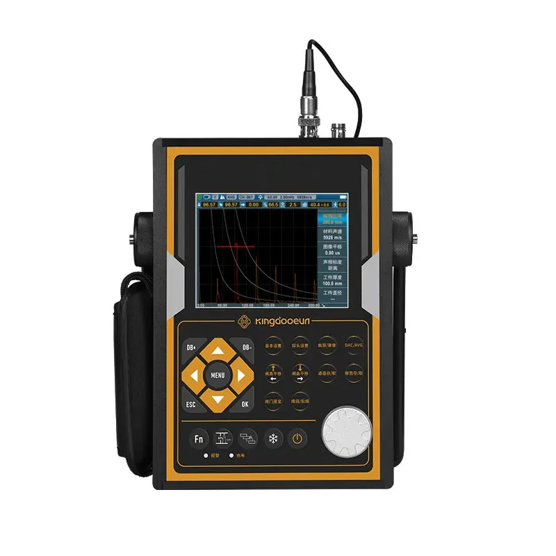 High Quality Ultrasonic Flaw Detector NDT With Extra Probes And Cables Digital