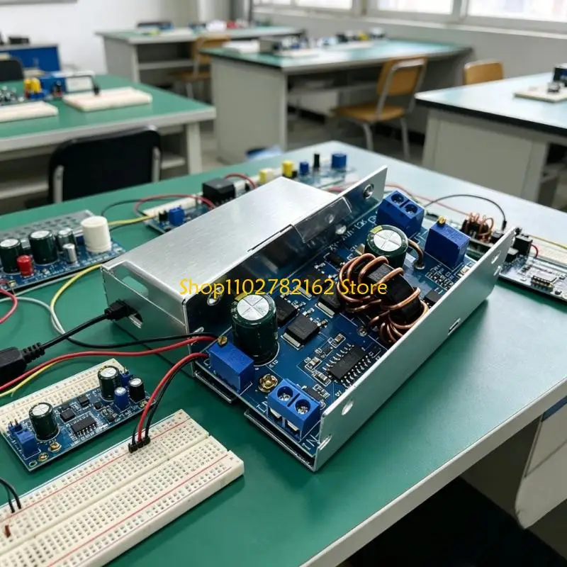547B Universal Steps Down Voltages Conversion Module 12A Output For Solar Charging Car Power Applications