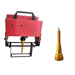 WIth One Extra Mark pin Portable Metal Pneumatic Dot Peen Marking Machine For VIN Code(100*20mm) Frame