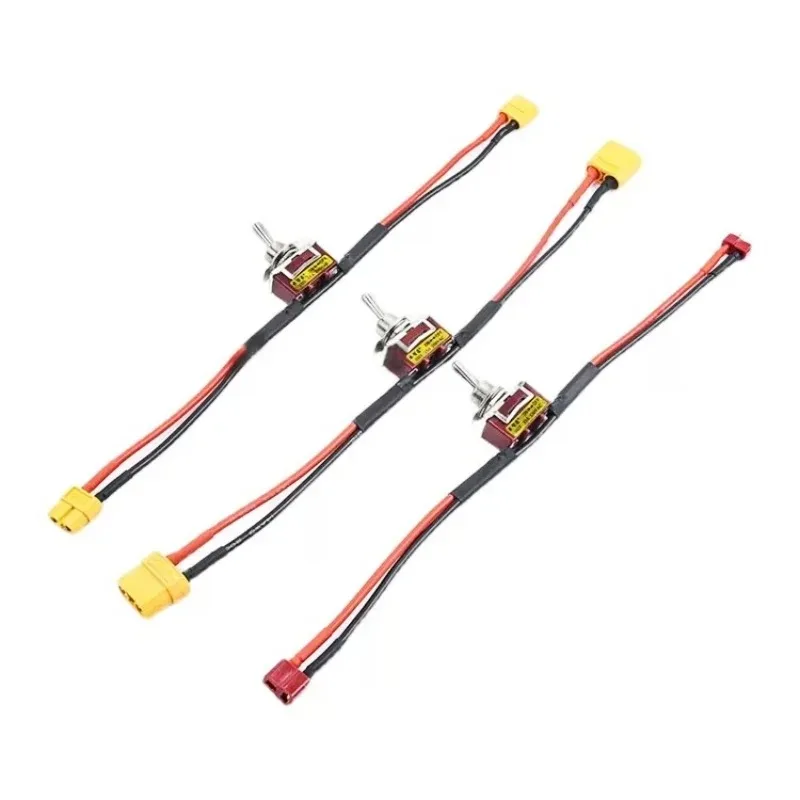 Large Current High Load Power Supply Switch XT30 XT60 XT90 T Plug Toggle Switches For RC Model  ESC Motor Connecting Adapter