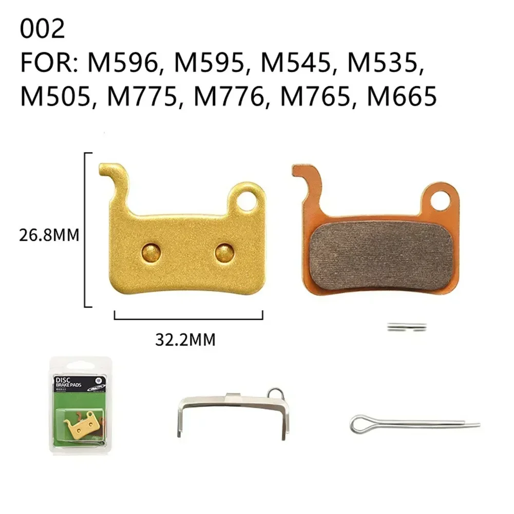 Improve Your Braking Efficiency With These Copper Base Sintered Metal Brake Pads For SHIMAN0/MT200/M8000/BB5/CR