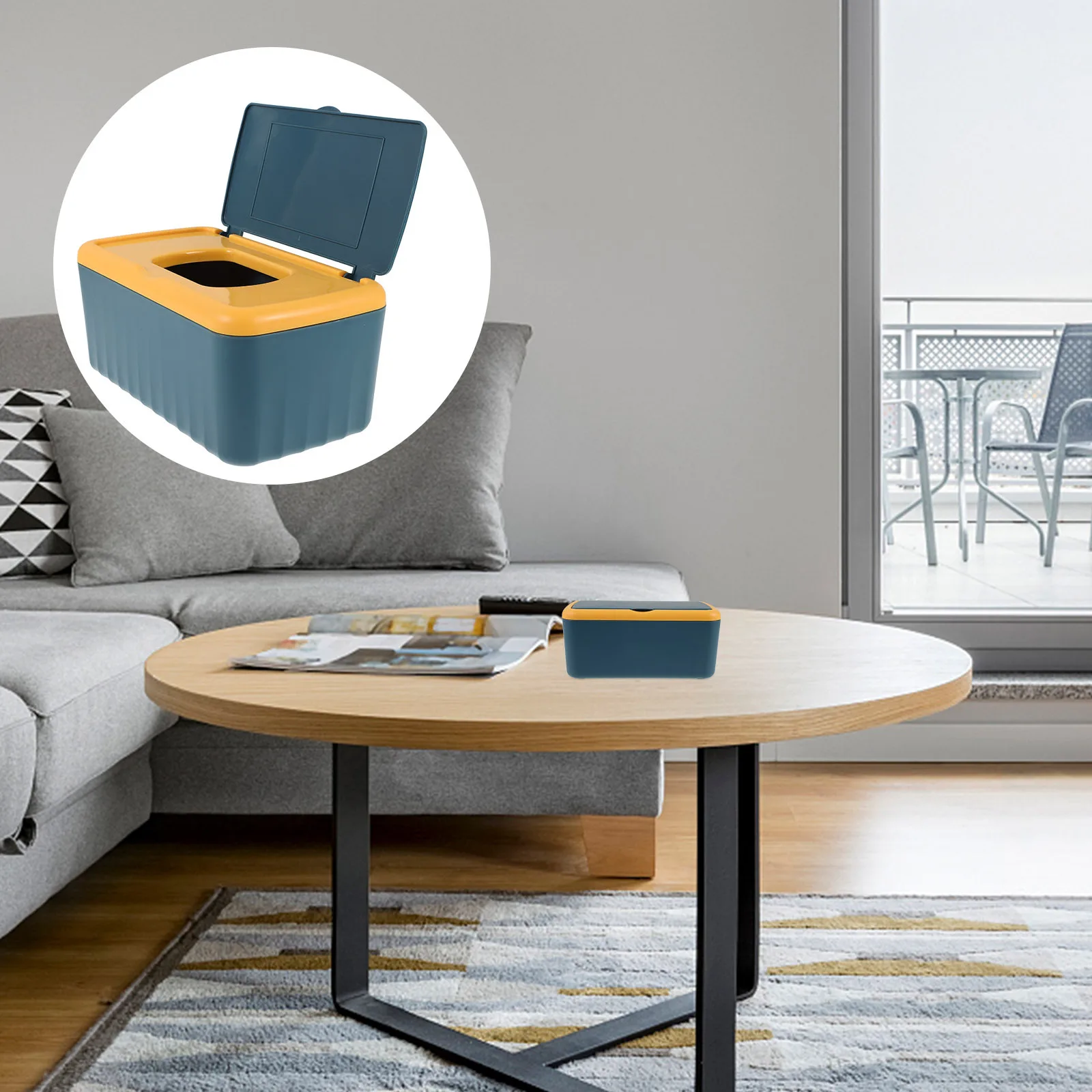 

Large Wet Tissue Dispenser Box Plastic Napkin Storage Case Elegant Design for Living Room Bathroom Desktop Organization