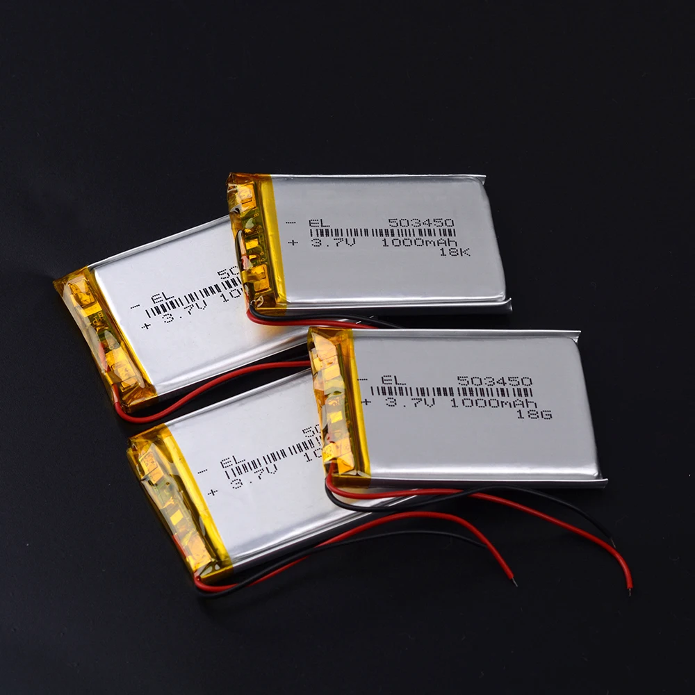 10개/묶음 3.7V 2000mAh 103450 리튬 이온 폴리머 배터리 리포 303450 403450 503450 603450 703450 803450 903450