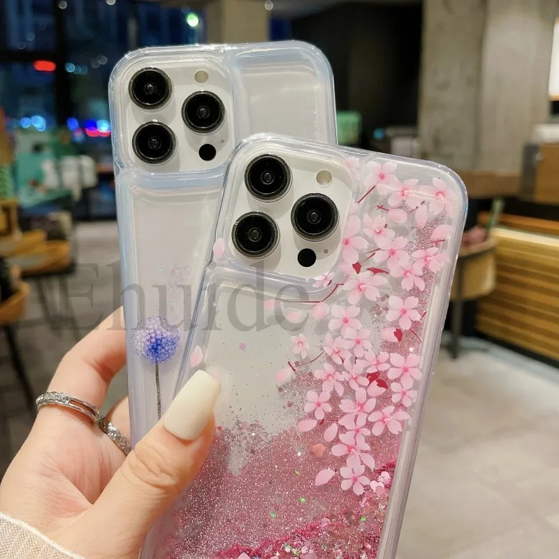 Luxury Liquid Glitter Quicksand Crossbody Strap Neck Lanyard Case For iPhone 17 16 15 Pro Max 11 12 13 Mini 14 Plus 16E Cover