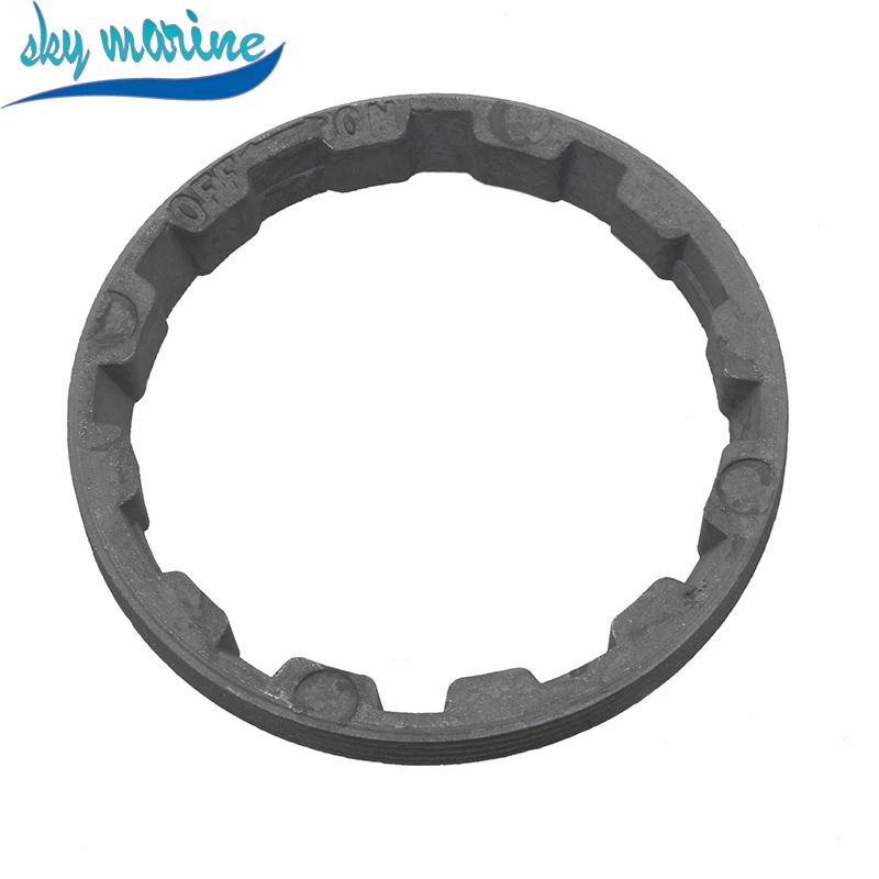 Lock Ring Nut 664-45384-00 For Yamaha Outboard Motor 2 Stroke 20HP 25HP 30HP 664-45384-00-00 664-45384 Boat Engine Parts