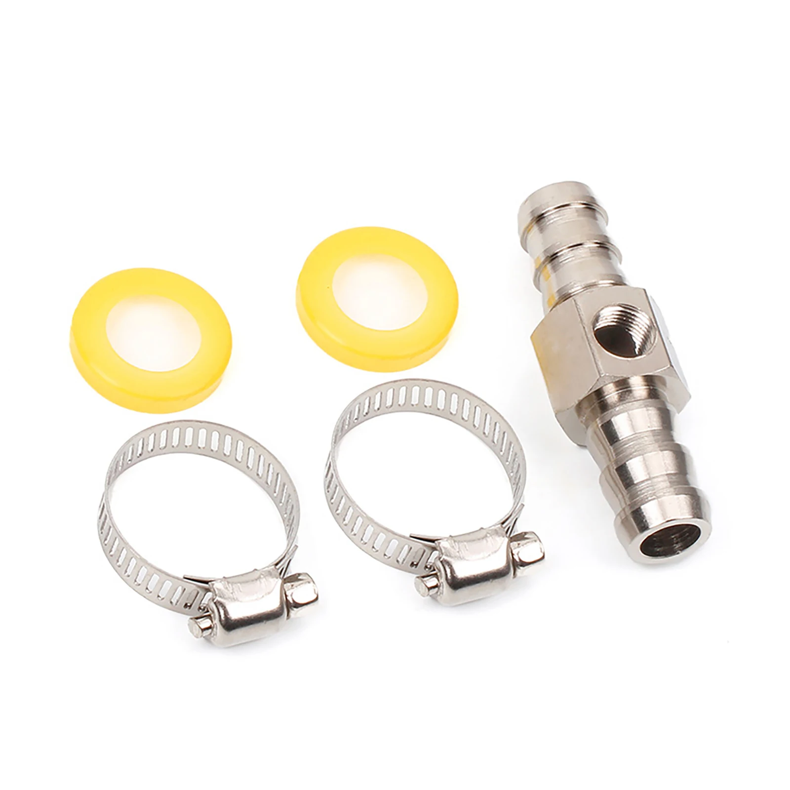 3/8 inch Fuel Line Fuel Pressure T-fitting Adapter For Fuel Pressure Gauge Sensor Car Accessorie T-fitting Adapter Connector