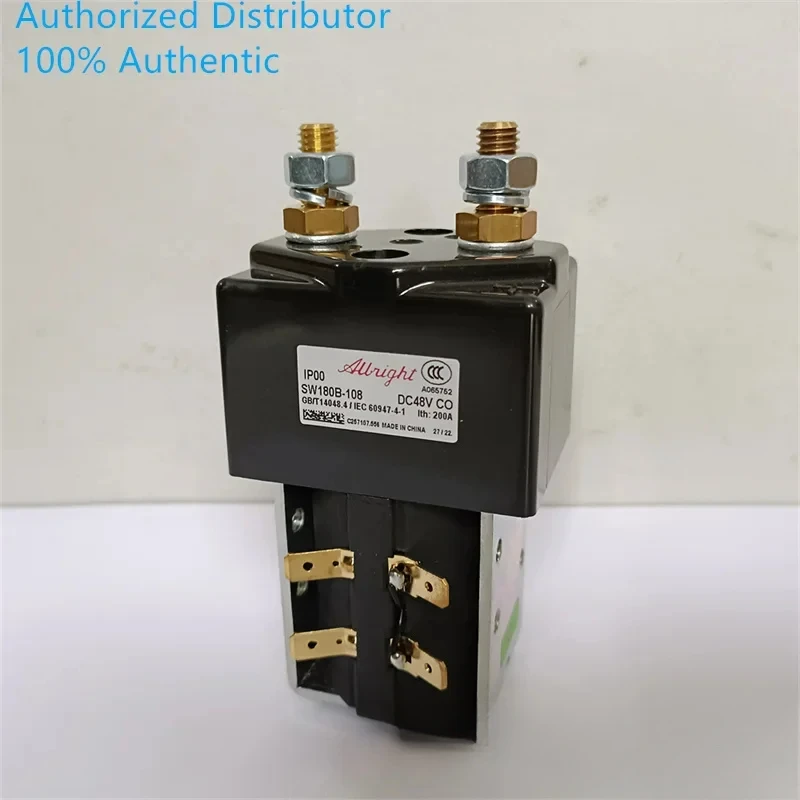 

Genuine Albright Contactor SW180 SW180B-108 48V 200A Solenoid Relay Switch 48 Volt Forklift Pallet Truck Stacker