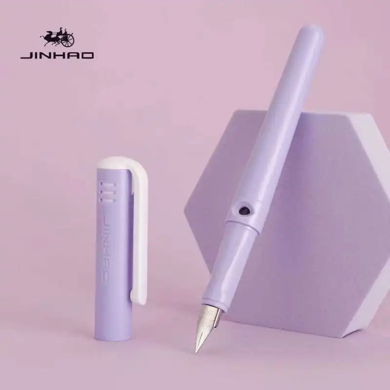 High Quality JINHAO 25 Fountain Pen Plastic COLOR Classic Calligraphy Office pen