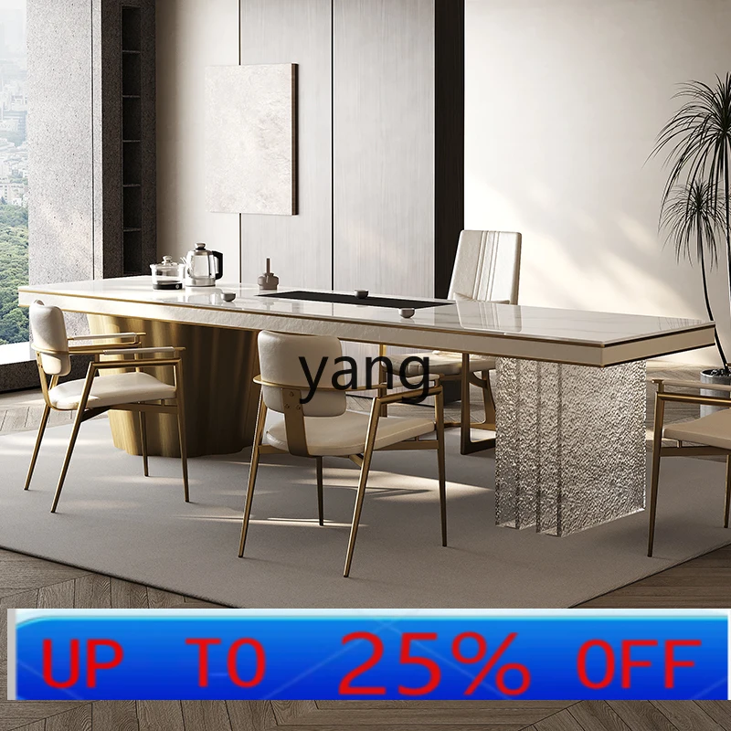 

Современный простой и вместительный чайный столик с комплектом стульев для квартиры класса люкс