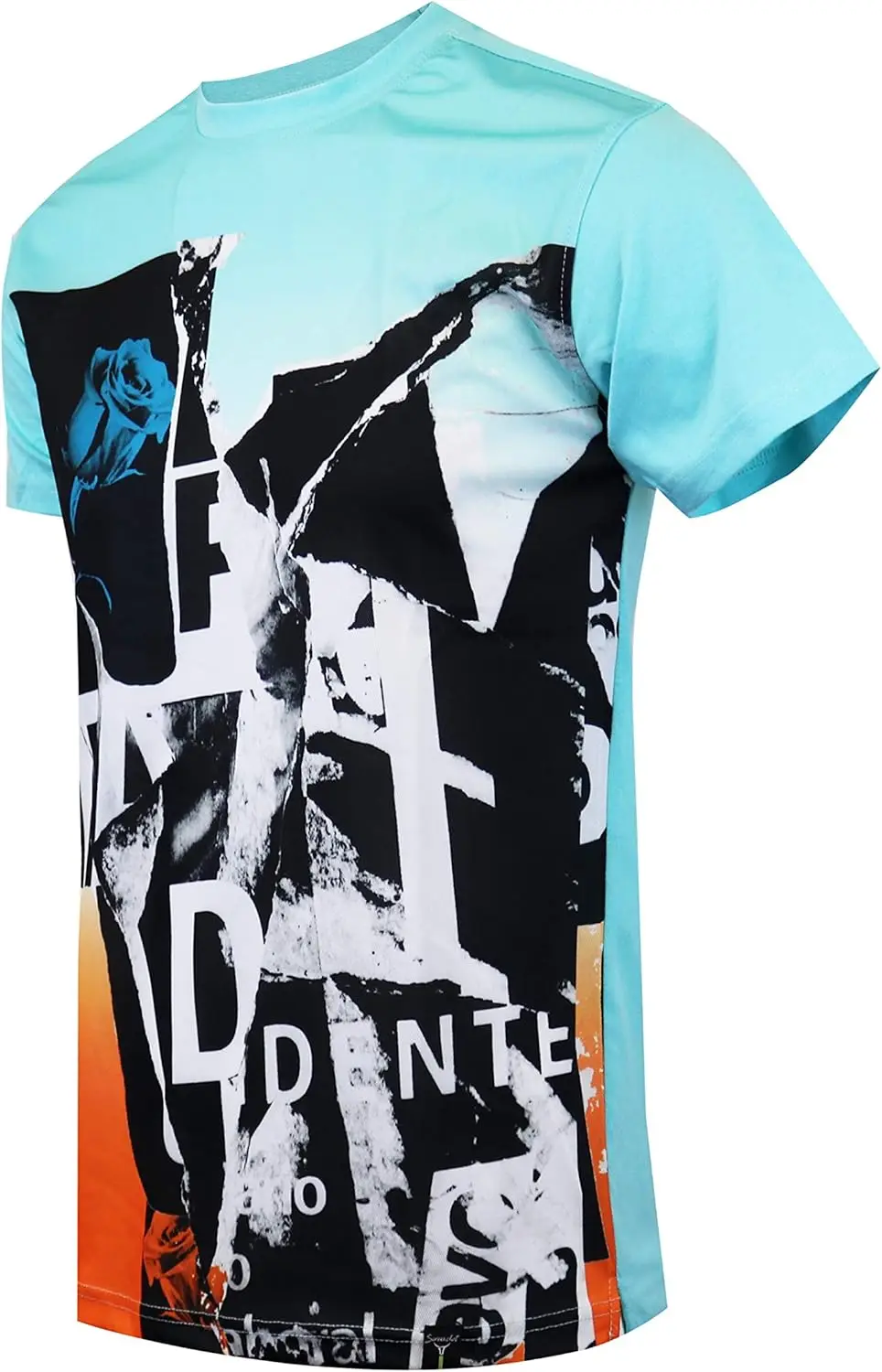 

Mens Hipster Hip-Hop Urban Modern Tees Fashion Streetwear Stylish Longline Print T-Shirt T-Shirts for Men 3D Printed Shirts