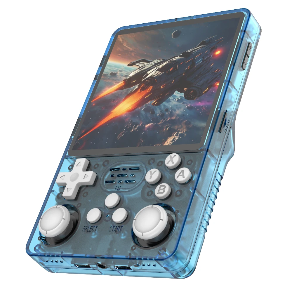 BOYHOM Großbildschirm Linux OS Retro-Spielkonsole R3 6S Plus 4,0-Zoll-IPS-Bildschirm WLAN für Tragbaren Video-Player