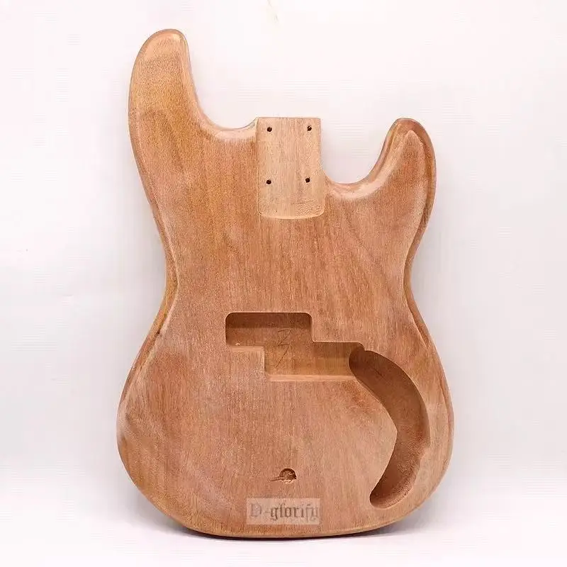 Okoume Wood Guitar Body Natural Finish For Electric Guitar Bass DIY Custom Making
