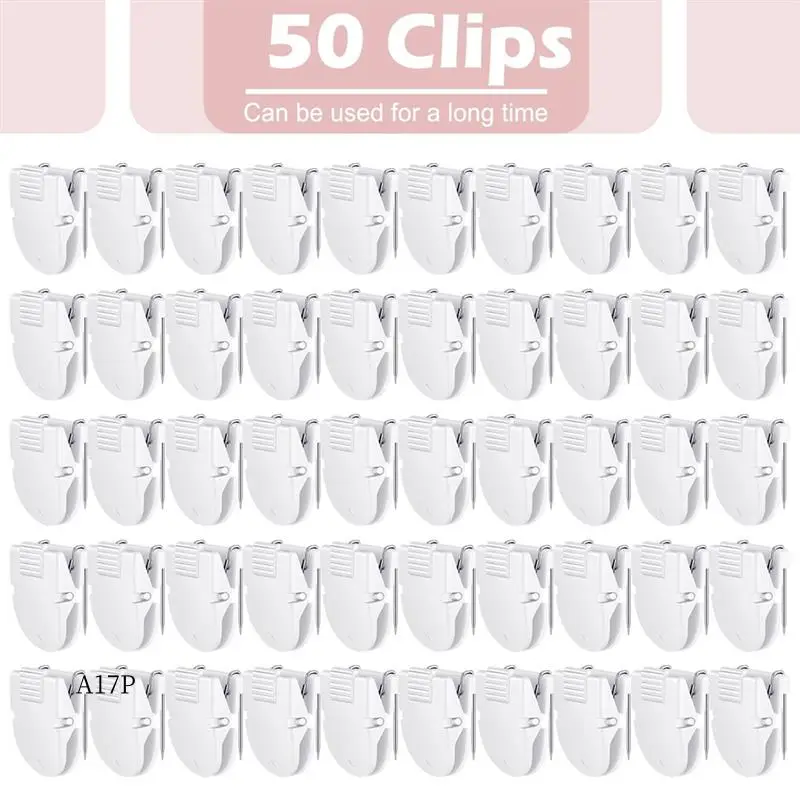 

AP-50Pcs Cubicle Clips Fabric Panel Cubicle Accessories Fabric Partition Panel Wall Clip Office Photos Wall For Notes Memos