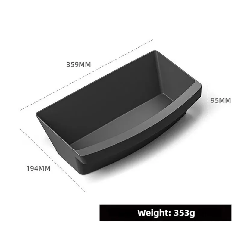 ل تسلا نموذج Y العرعر/إطلاق 2025 2026 تحت مقعد صندوق تخزين درج نوع المنظم المقعد الأمامي صندوق سفلي الملحقات #2