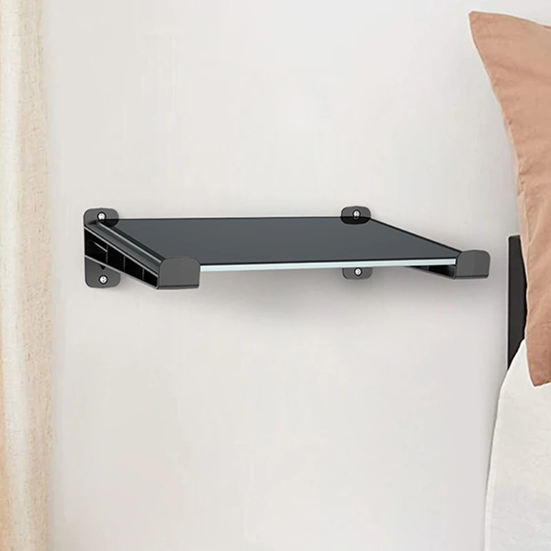 Adjustable Keyboard Wall Mount Holder Mechanical Keyboard Rack Wall Display Space Saving Stand for Home Gaming Room
