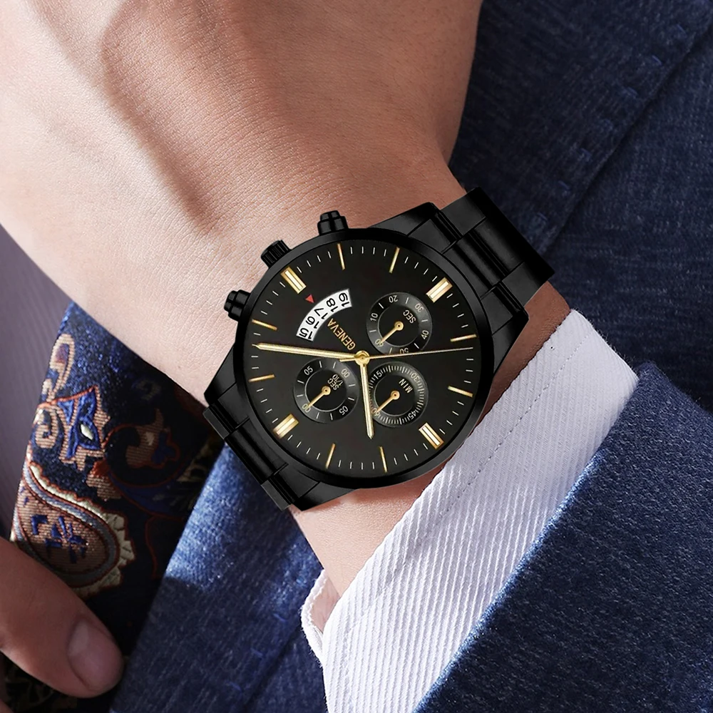 4 шт., деловая мужская подароч – обзор и цена Jewelry Watches Box