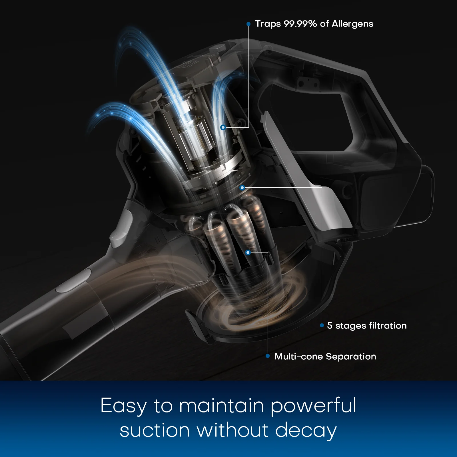 사이클론 진공청소기, 지능형 진공청소기, 핸디형 진공청소기