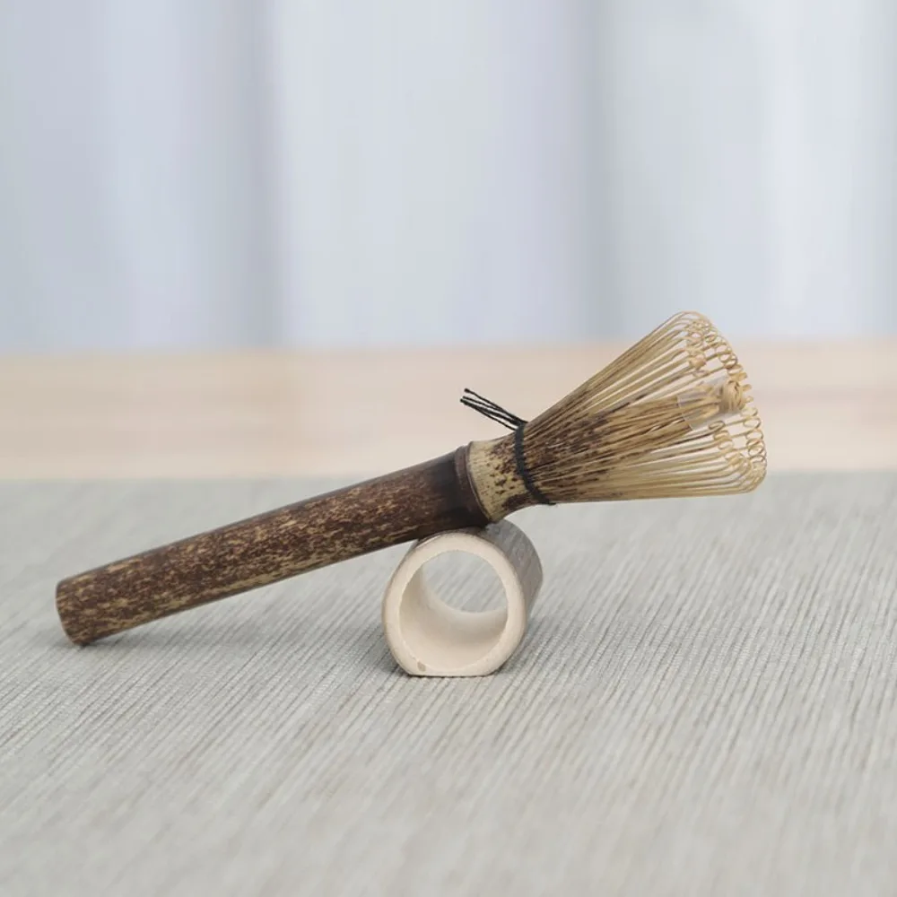 Useful Bamboo Matcha Whisk Reusable Japanese Tea Set Chasen Tea Tool Tea Brush Kitchen Accessories